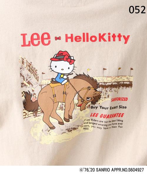 ハローキティコラボ（ハローキティコラボ）の「Lee(R)×Kitty バックプリントTシャツ（Tシャツ/カットソー・レディース・ブラック/ベージュ/アイボリー・02/03）」の5枚目の写真