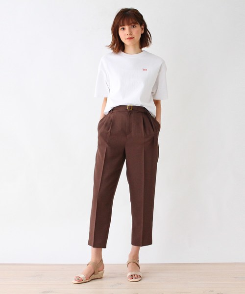 ハローキティコラボ（ハローキティコラボ）の「Lee(R)×Kitty バックプリントTシャツ（Tシャツ/カットソー・レディース・ブラック/ベージュ/アイボリー・02/03）」の6枚目の写真