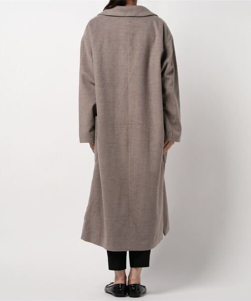 apres jour mignon（アプレジュールミニョン）の「ガウンコート【ZOZOTOWN限定アイテム】★20AW（チェスターコート・レディース・ダークブラウン/モカ/ブラウン系その他・フリー）」の13枚目の写真
