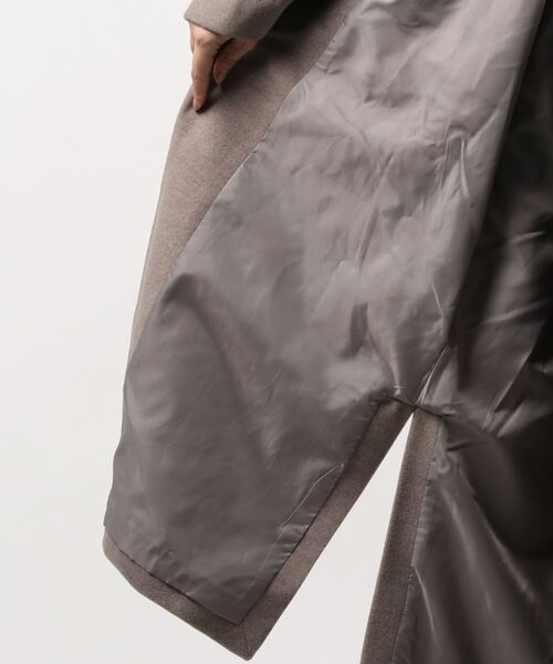 apres jour mignon（アプレジュールミニョン）の「ガウンコート【ZOZOTOWN限定アイテム】★20AW（チェスターコート・レディース・ダークブラウン/モカ/ブラウン系その他・フリー）」の14枚目の写真