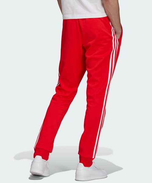 新品/S /アディダス オリジナルス/ SST/ トラック パンツ/ ジャージ/ レッド /暗め赤/ カフ /スリムフィット/ ジョガー 1534 セール】アディカラー クラシック プライムブルー スーパー