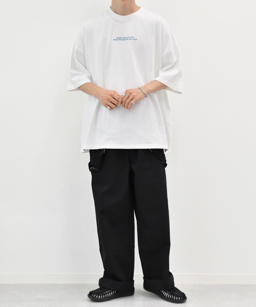 kutir(クティール)の「オーバーオール(サロペット/オーバーオール・メンズ・ブラック/ダークグリーン/オフホワイト/サックスブルー・SMALL/MEDIUM/LARGE)」の7枚目の写真