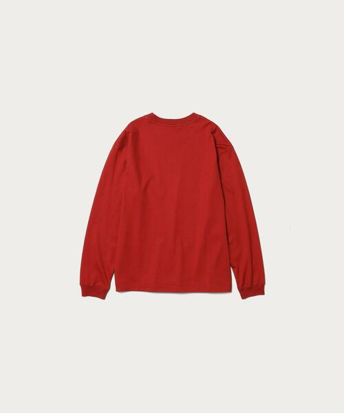 BEAUTY&YOUTH UNITED ARROWS（ビューティーアンドユースユナイテッドアローズ）の「BY ハイゲージ コットン ワイドフォルム Tシャツ（Tシャツ/カットソー・メンズ・ホワイト/ベージュ/ワインレッド/オリーブ/ネイビー・S/M/L/XL/XXL）」の7枚目の写真