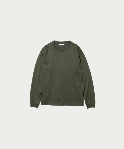 BEAUTY&YOUTH UNITED ARROWS（ビューティーアンドユースユナイテッドアローズ）の「BY ハイゲージ コットン ワイドフォルム Tシャツ（Tシャツ/カットソー・メンズ・ホワイト/ベージュ/ワインレッド/オリーブ/ネイビー・S/M/L/XL/XXL）」の10枚目の写真