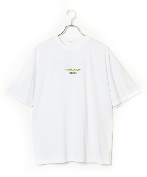 WEGO（ウィゴー）の「WEGO/フラッシュロゴビッグシルエットTシャツ（Tシャツ/カットソー・メンズ・ブラック/ホワイト・LARGE/MEDIUM）」の16枚目の写真