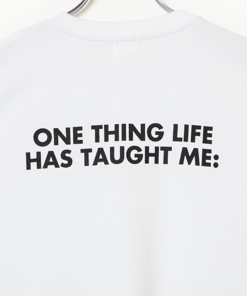 WEGO（ウィゴー）の「WEGO/フラッシュロゴビッグシルエットTシャツ（Tシャツ/カットソー・メンズ・ブラック/ホワイト・LARGE/MEDIUM）」の11枚目の写真