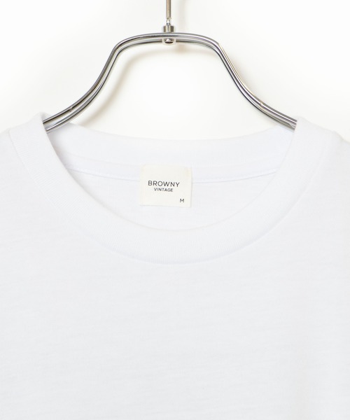 WEGO（ウィゴー）の「WEGO/フラッシュロゴビッグシルエットTシャツ（Tシャツ/カットソー・メンズ・ブラック/ホワイト・LARGE/MEDIUM）」の8枚目の写真