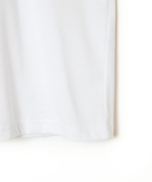 WEGO（ウィゴー）の「WEGO/フラッシュロゴビッグシルエットTシャツ（Tシャツ/カットソー・メンズ・ブラック/ホワイト・LARGE/MEDIUM）」の7枚目の写真