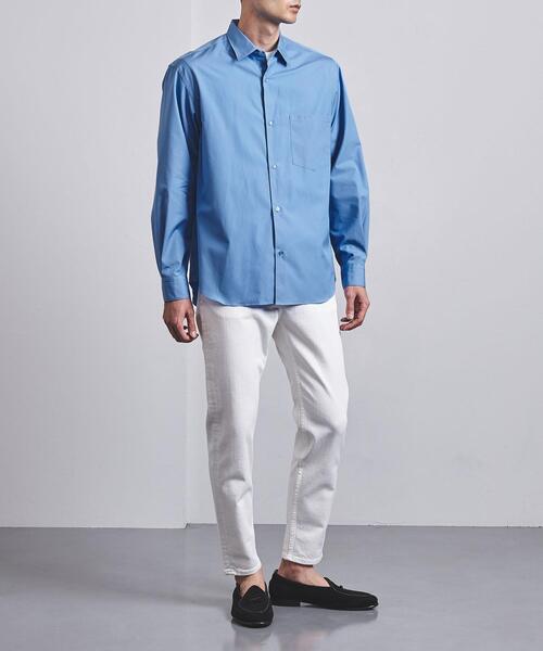 UNITED ARROWS（ユナイテッドアローズ）の「＜UNITED ARROWS＞ トーマスメイソン レギュラーカラーシャツ（シャツ/ブラウス・メンズ・ブラック/ホワイト/グレー/ターコイズブルー/ダークブラウン/ダークグレー・MEDIUM/SMALL/X-LARGE/LARGE）」の22枚目の写真