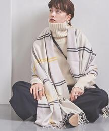 Johnstons of Elgin | 別注＜JOHNSTONS（ジョンストンズ）＞ CA WP/BLC ストール†(ストール/ショール)