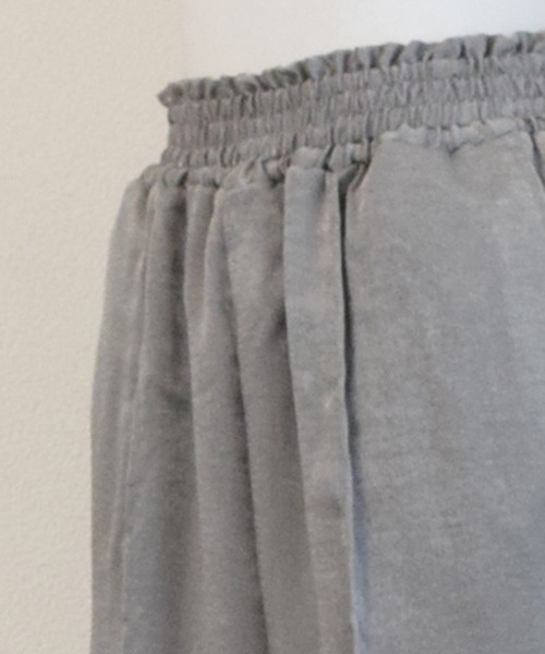 Marient（マリエント）の「ヴィンテージサテンラフPT（その他パンツ・レディース・グレー/ブルー/テラコッタ・FREE）」の4枚目の写真