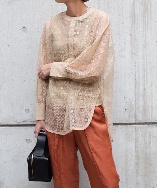 Marient（マリエント）の「ヴィンテージサテンラフPT（その他パンツ・レディース・グレー/ブルー/テラコッタ・FREE）」の10枚目の写真