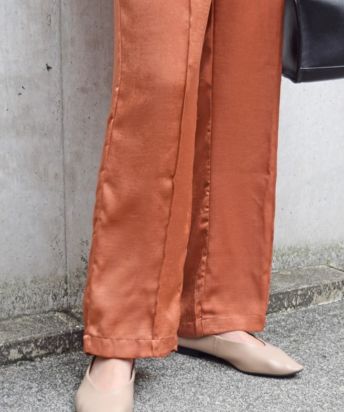 Marient（マリエント）の「ヴィンテージサテンラフPT（その他パンツ・レディース・グレー/ブルー/テラコッタ・FREE）」の19枚目の写真