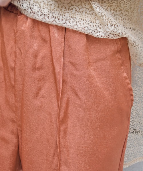 Marient（マリエント）の「ヴィンテージサテンラフPT（その他パンツ・レディース・グレー/ブルー/テラコッタ・FREE）」の17枚目の写真