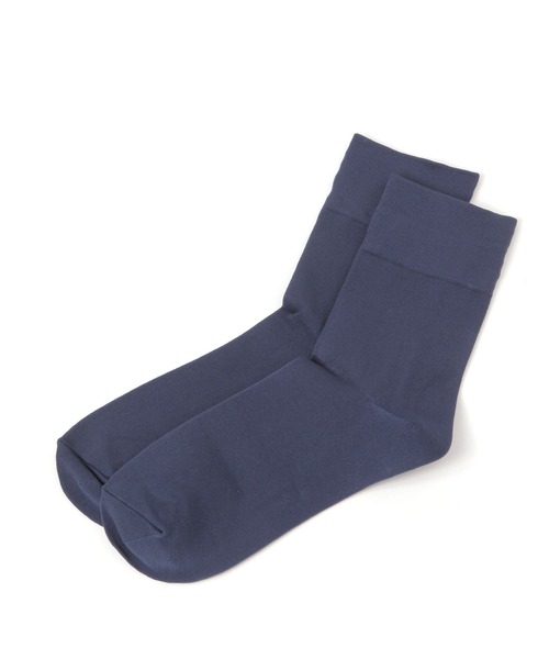 LAKOLE(ラコレ)の「ハイゲージクルーソックス / 898608(ソックス/靴下・レディース・ブラウン/ホワイト/ダークオリーブ/ベージュ/ブラック/ライトブルー/サンドグレー/スモーク/ブルー/チャコール/オレンジ/クリーム/ネイビー/ボルドー/グリーン/ライトグレー/ダークブルー・FREE)」の14枚目の写真