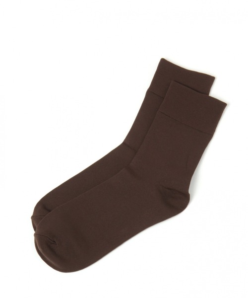 LAKOLE(ラコレ)の「ハイゲージクルーソックス / 898608(ソックス/靴下・レディース・ブラウン/ホワイト/ダークオリーブ/ベージュ/ブラック/ライトブルー/サンドグレー/スモーク/ブルー/チャコール/オレンジ/クリーム/ネイビー/ボルドー/グリーン/ライトグレー/ダークブルー・FREE)」の6枚目の写真