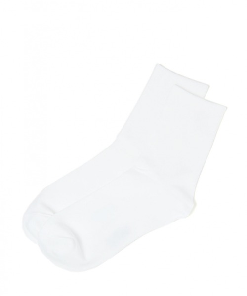 LAKOLE(ラコレ)の「ハイゲージクルーソックス / 898608(ソックス/靴下・レディース・ブラウン/ホワイト/ダークオリーブ/ベージュ/ブラック/ライトブルー/サンドグレー/スモーク/ブルー/チャコール/オレンジ/クリーム/ネイビー/ボルドー/グリーン/ライトグレー/ダークブルー・FREE)」の1枚目の写真