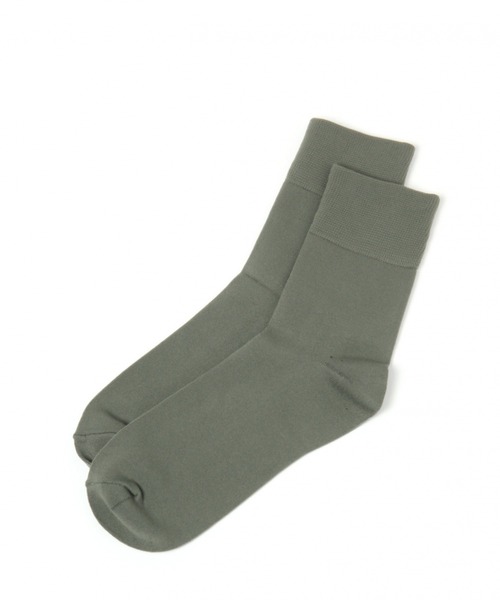 LAKOLE(ラコレ)の「ハイゲージクルーソックス / 898608(ソックス/靴下・レディース・ブラウン/ホワイト/ダークオリーブ/ベージュ/ブラック/ライトブルー/サンドグレー/スモーク/ブルー/チャコール/オレンジ/クリーム/ネイビー/ボルドー/グリーン/ライトグレー/ダークブルー・FREE)」の9枚目の写真