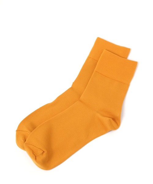 LAKOLE(ラコレ)の「ハイゲージクルーソックス / 898608(ソックス/靴下・レディース・ブラウン/ホワイト/ダークオリーブ/ベージュ/ブラック/ライトブルー/サンドグレー/スモーク/ブルー/チャコール/オレンジ/クリーム/ネイビー/ボルドー/グリーン/ライトグレー/ダークブルー・FREE)」の16枚目の写真