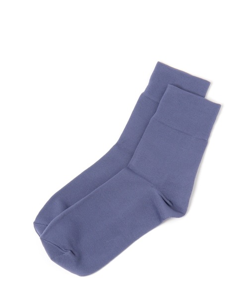 LAKOLE(ラコレ)の「ハイゲージクルーソックス / 898608(ソックス/靴下・レディース・ブラウン/ホワイト/ダークオリーブ/ベージュ/ブラック/ライトブルー/サンドグレー/スモーク/ブルー/チャコール/オレンジ/クリーム/ネイビー/ボルドー/グリーン/ライトグレー/ダークブルー・FREE)」の13枚目の写真