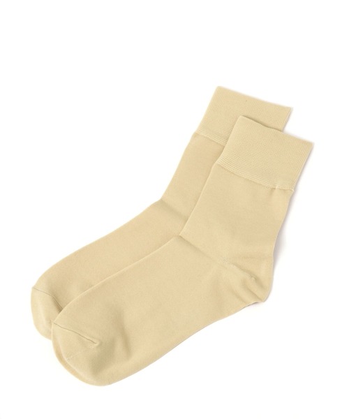 LAKOLE(ラコレ)の「ハイゲージクルーソックス / 898608(ソックス/靴下・レディース・ブラウン/ホワイト/ダークオリーブ/ベージュ/ブラック/ライトブルー/サンドグレー/スモーク/ブルー/チャコール/オレンジ/クリーム/ネイビー/ボルドー/グリーン/ライトグレー/ダークブルー・FREE)」の8枚目の写真