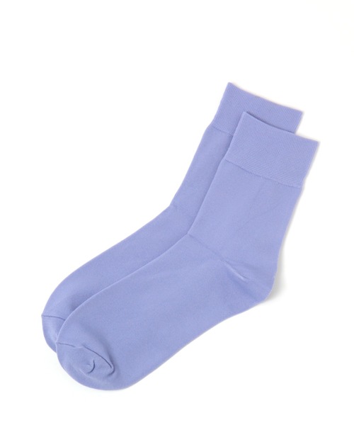 LAKOLE(ラコレ)の「ハイゲージクルーソックス / 898608(ソックス/靴下・レディース・ブラウン/ホワイト/ダークオリーブ/ベージュ/ブラック/ライトブルー/サンドグレー/スモーク/ブルー/チャコール/オレンジ/クリーム/ネイビー/ボルドー/グリーン/ライトグレー/ダークブルー・FREE)」の11枚目の写真