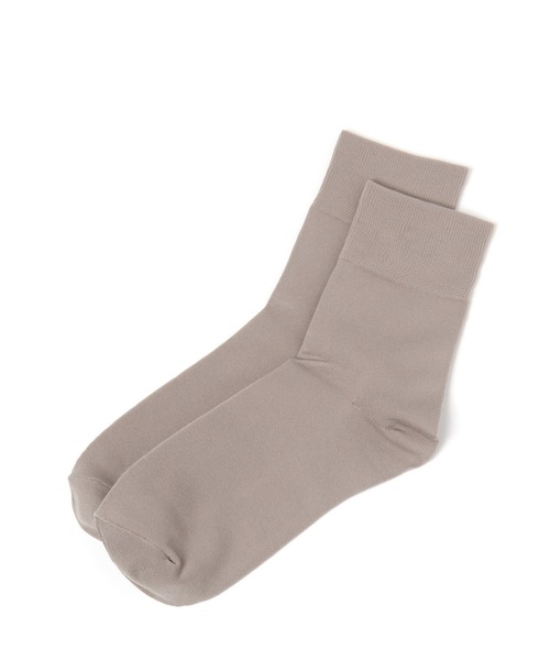 LAKOLE(ラコレ)の「ハイゲージクルーソックス / 898608(ソックス/靴下・レディース・ブラウン/ホワイト/ダークオリーブ/ベージュ/ブラック/ライトブルー/サンドグレー/スモーク/ブルー/チャコール/オレンジ/クリーム/ネイビー/ボルドー/グリーン/ライトグレー/ダークブルー・FREE)」の17枚目の写真