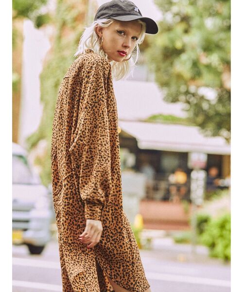 jouetie（ジュエティ）の「ノーカラービッグシャツ（シャツ/ブラウス・レディース・アイボリー/ブラック/グリーン/その他1・MEDIUM）」の11枚目の写真