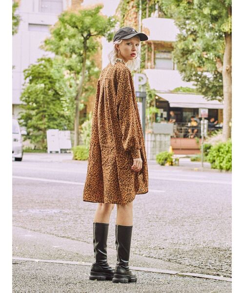 jouetie（ジュエティ）の「ノーカラービッグシャツ（シャツ/ブラウス・レディース・アイボリー/ブラック/グリーン/その他1・MEDIUM）」の13枚目の写真