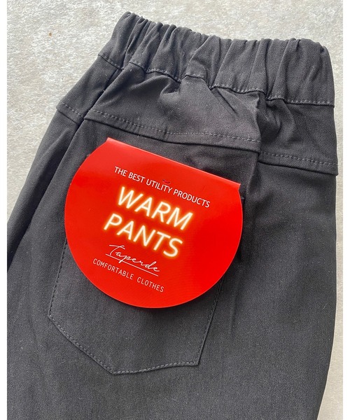 She's Closet(シーズクローゼット)の「裏起毛ウォームストレッチテーパードパンツ(その他パンツ・レディース・ブラック/ベージュ/カーキ・M/L/XL)」の16枚目の写真