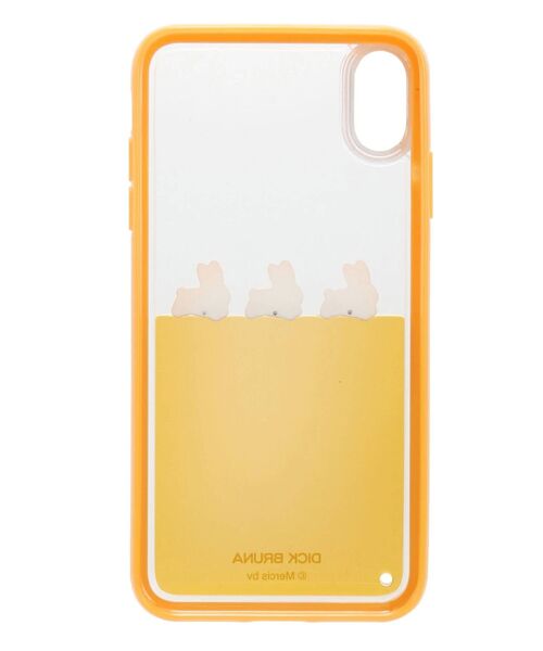 merry jenny - ミッフィー　ぷかぷかうさぎ iPhone case イエロー merry jenny 【6/7/8】ぷかぷかうさぎiPhone case（イエロー