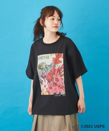 CUBE SUGAR（キューブシュガー）の「天竺 ライセンシープリント ビッグＴシャツ（Tシャツ/カットソー）」