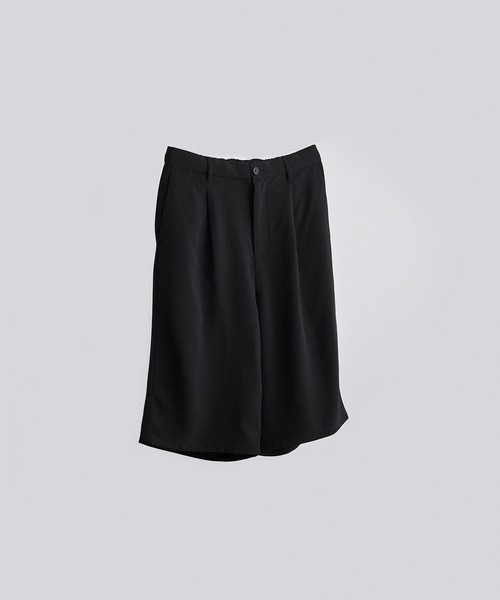 EMMA CLOTHES(エマクローズ)の「裾サイドロープ1タックワイドショーツ【EMMA CLOTHES/エマクローズ】(その他パンツ・メンズ・ブラック/ベージュ/ライラック/グレイッシュベージュ/キナリ・FREE)」の7枚目の写真