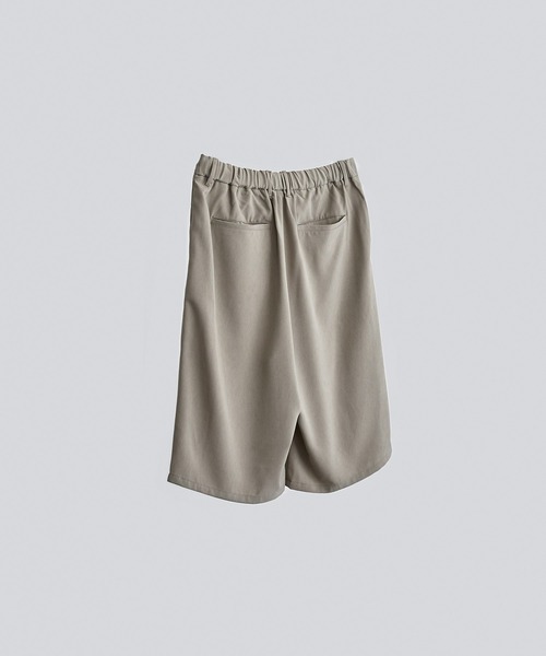 EMMA CLOTHES(エマクローズ)の「裾サイドロープ1タックワイドショーツ【EMMA CLOTHES/エマクローズ】(その他パンツ・メンズ・ブラック/ベージュ/ライラック/グレイッシュベージュ/キナリ・FREE)」の10枚目の写真