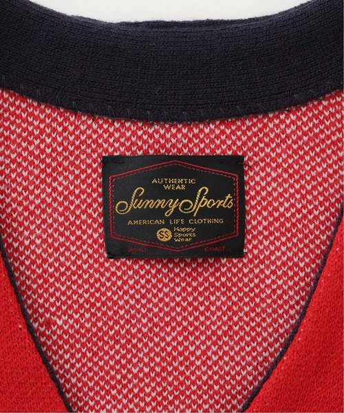 SUNNY SPORTS(サニースポーツ)の「【SUNNY SPORTS/サニースポーツ】JW別注ヴィンテージアーガイルカーディガン(カーディガン/ボレロ・メンズ・ネイビー・MEDIUM/LARGE)」の11枚目の写真