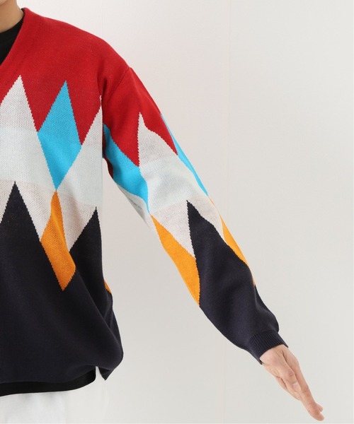 SUNNY SPORTS(サニースポーツ)の「【SUNNY SPORTS/サニースポーツ】JW別注ヴィンテージアーガイルカーディガン(カーディガン/ボレロ・メンズ・ネイビー・MEDIUM/LARGE)」の13枚目の写真