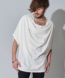 mt7144- ドルマンスリーブドレープT Tシャツ