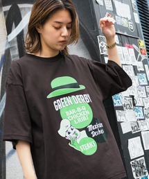 AMERICAN SHOP SIGN/アメリカンショップサイン 別注 オーバーサイズ プリント半袖カットソー