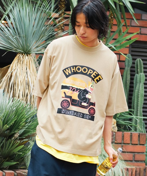 AMERICAN SHOP SIGN（アメリカンショップサイン）の「AMERICAN SHOP SIGN/アメリカンショップサイン 別注 オーバーサイズ プリント半袖カットソー（Tシャツ/カットソー・メンズ・チャコールグレー/ベージュ/オフホワイト/ホワイト系その他/グレー系その他/ベージュ系その他/ホワイト系その他2/ホワイト系その他3/グレー系その他2/グレー系その他3/ベージュ系その他2/ベージュ系その他3・M/L）」の22枚目の写真