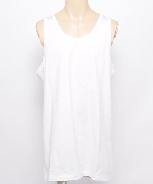 my beautiful landlet（マイビューティフルランドレット）の「【my beautiful landlet】 long tank top / free（Tシャツ/カットソー・メンズ・ブラック/ホワイト/ベージュ・FREE）」の10枚目の写真