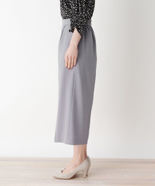 pink adobe(ピンクアドベ)の「◆【M-3L】TRガウチョパンツ(その他パンツ・レディース・グレー/ダークブラウン/ライトベージュ・38/40/42/44)」の7枚目の写真