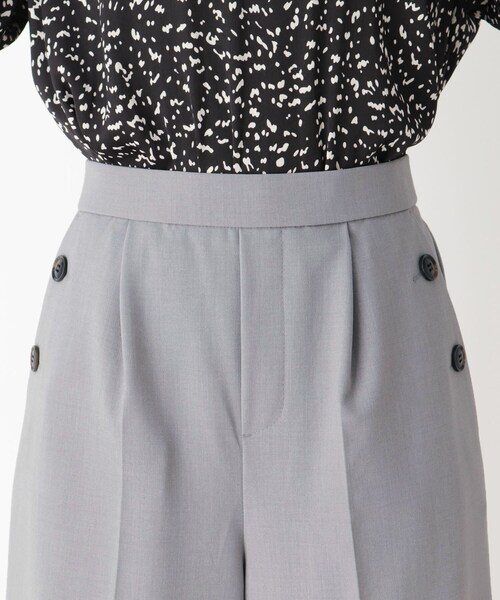 pink adobe(ピンクアドベ)の「◆【M-3L】TRガウチョパンツ(その他パンツ・レディース・グレー/ダークブラウン/ライトベージュ・38/40/42/44)」の5枚目の写真