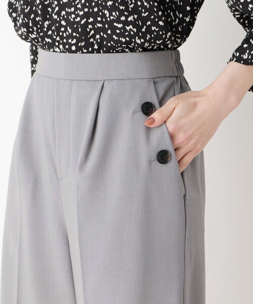 pink adobe(ピンクアドベ)の「◆【M-3L】TRガウチョパンツ(その他パンツ・レディース・グレー/ダークブラウン/ライトベージュ・38/40/42/44)」の10枚目の写真