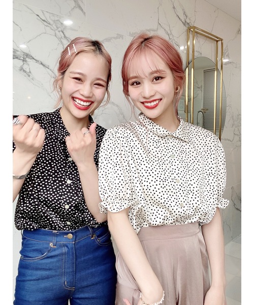 JUMELLE（ジュメロ）の「キュアブラウス（シャツ/ブラウス・レディース・ブラック/アイボリー・FREE）」の19枚目の写真