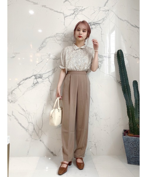 JUMELLE（ジュメロ）の「キュアブラウス（シャツ/ブラウス・レディース・ブラック/アイボリー・FREE）」の16枚目の写真