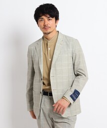 TAKEO KIKUCHI（タケオキクチ）の「◆【抗菌防臭】スラブプリント チェック ジャケット（スーツジャケット・メンズ）」