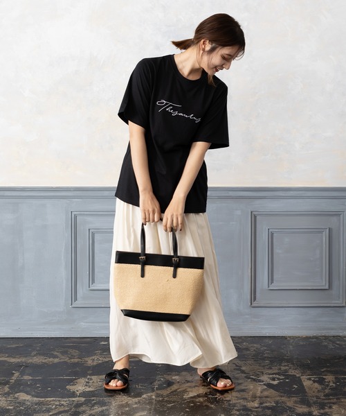 ZAKKA-BOX(ザッカボックス)の「クロスフラットサンダル(サンダル・レディース・ホワイト/ブラック/グリーン系その他・23㎝/24㎝/25㎝/23.5㎝/24.5㎝)」の17枚目の写真