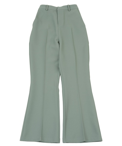 PUNYUS（プニュズ）の「センタープレスフレアパンツ（その他パンツ・レディース・グリーン/グレー/ブラック・1/2/3/4）」の12枚目の写真