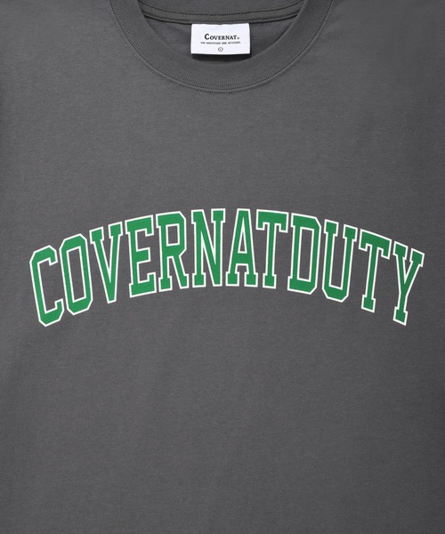 セール】【COVERNAT】SMALL ARCH LOGO DUTY S/S TEE / カバー