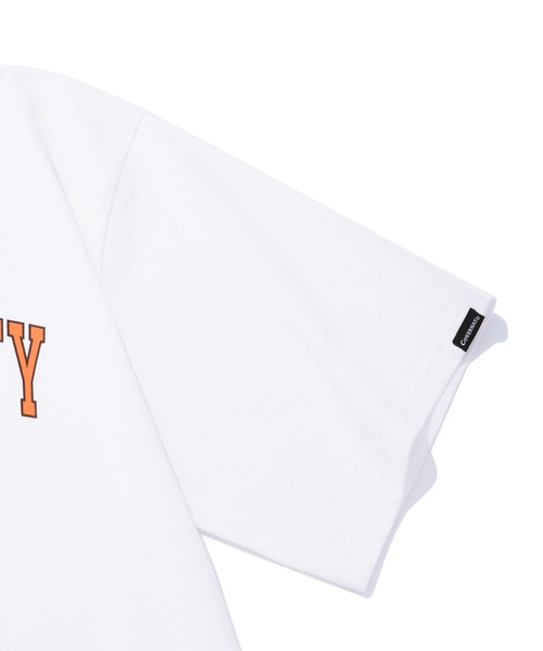 COVERNAT（カバーナット）の「【COVERNAT】SMALL ARCH LOGO DUTY S/S TEE / カバーナット スモール アーチ ロゴ デューティー Tシャツ（Tシャツ/カットソー・メンズ・チャコールグレー/ホワイト/ネイビー/ブルー・MEDIUM/SMALL/X-LARGE/LARGE）」の16枚目の写真